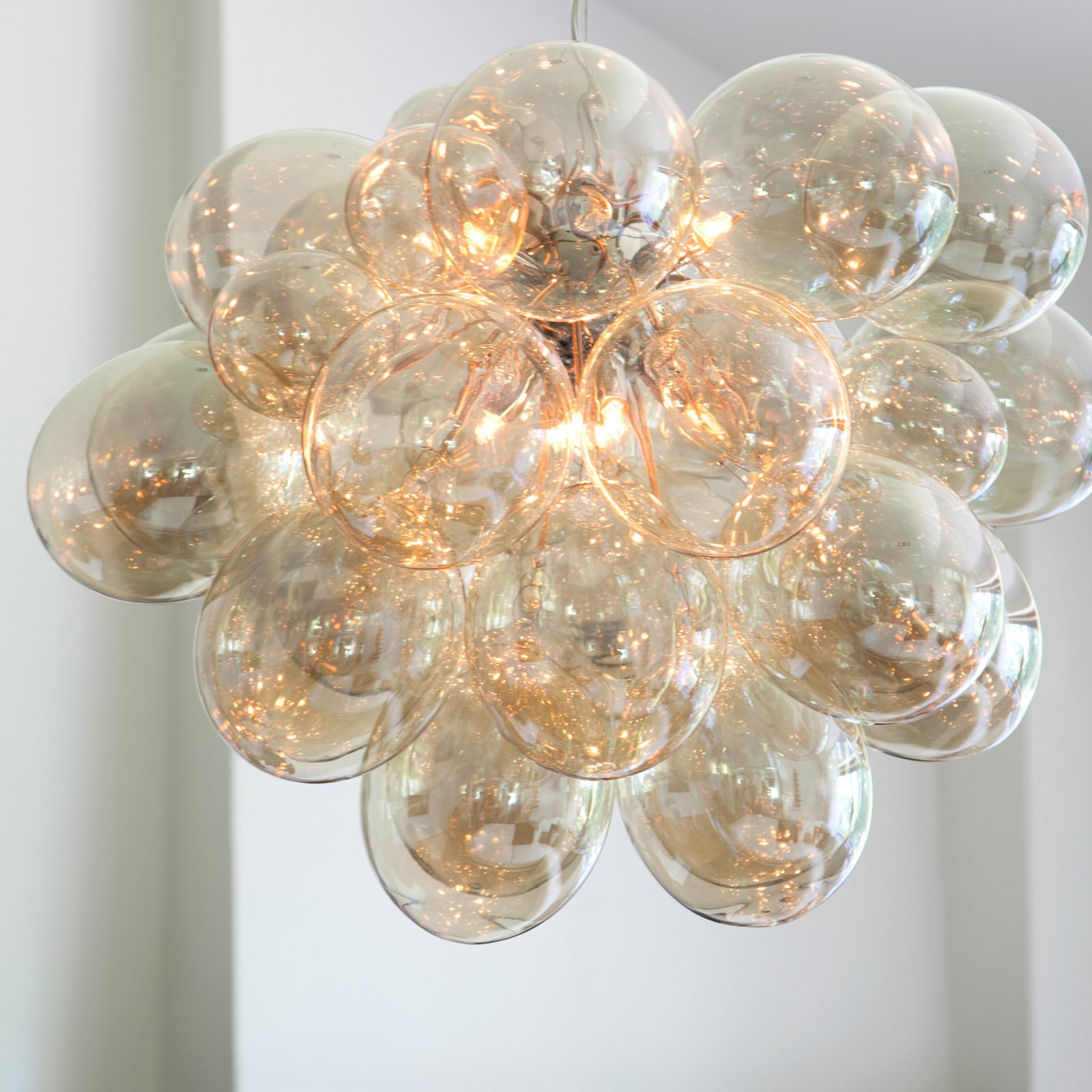 By Rydéns Gross Grande lampă suspendată chihlimbar - Camera de zi / sufragerie - design - Sticlă