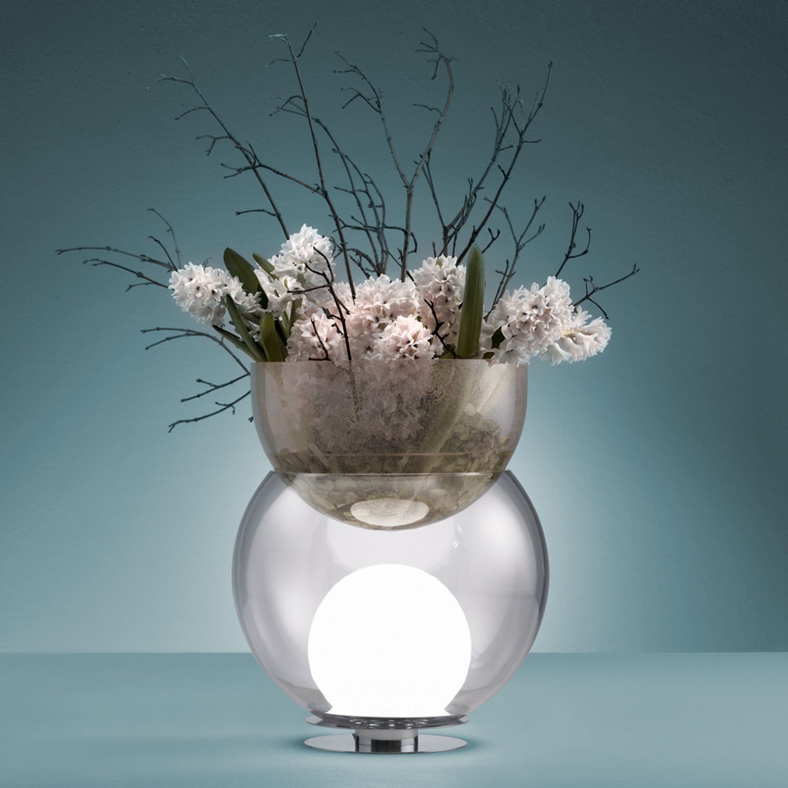 Decorativa lampada da tavolo Giova, 50 cm