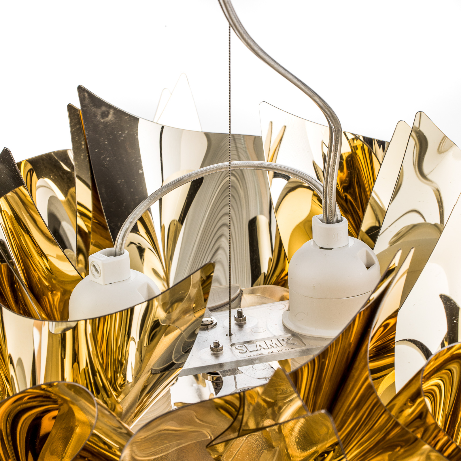 Veli Závěsná Lampa S Gold - SLAMP