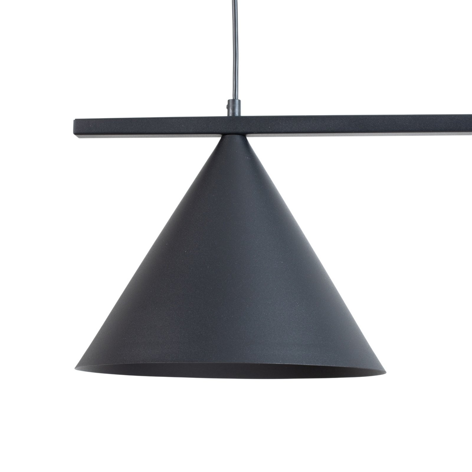 Висящо осветително тяло Capital, черно, 3 светлини, Ø 32 cm, GX53 Висящо осветително тяло Capital, черно, 3 светлини, Ø 32 cm, GX53