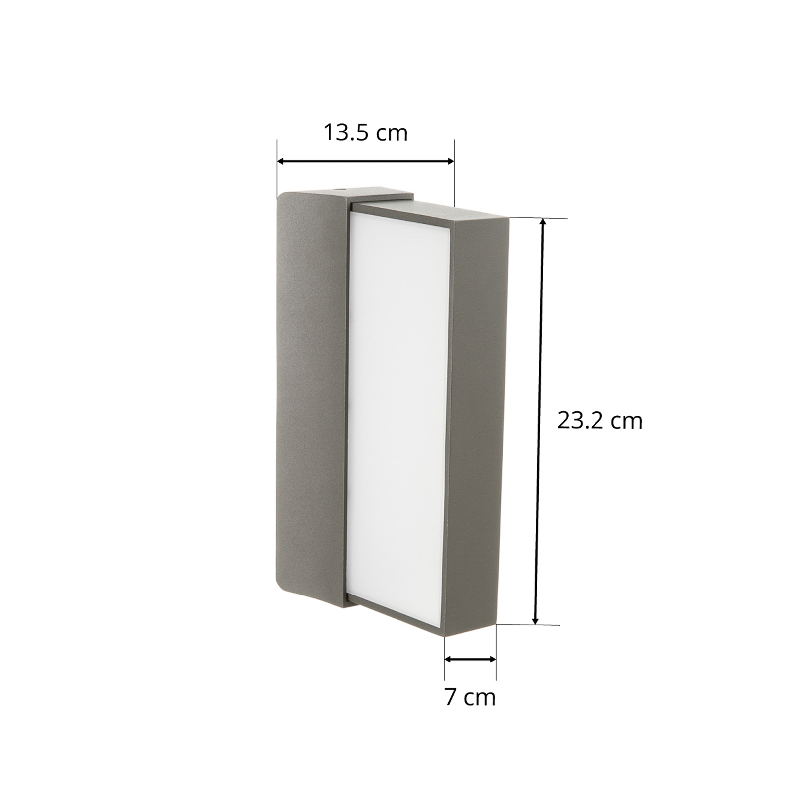 Cuando udendørs LED-væglampe, up/down