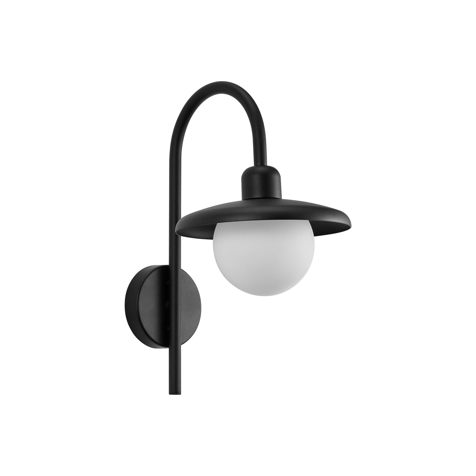 Berlo Außenwandleuchte, schwarz - Nordlux