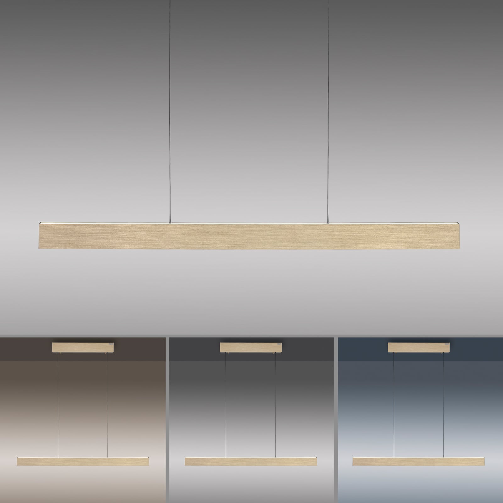 E-Motion LED-Pendelleuchte, imperial gold, CCT - PURE E-Motion LED-Pendelleuchte, imperial gold, CCT - PURE