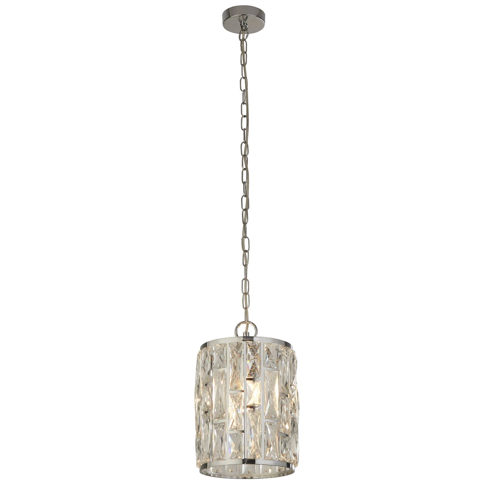 Függő lámpa Bijou, ernyő kristályokkal, Ø 22 cm