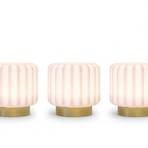 Dentelles 9 Portable Lampă de Masă 3 pcs. Ø9 Gold - Atelier Pierre