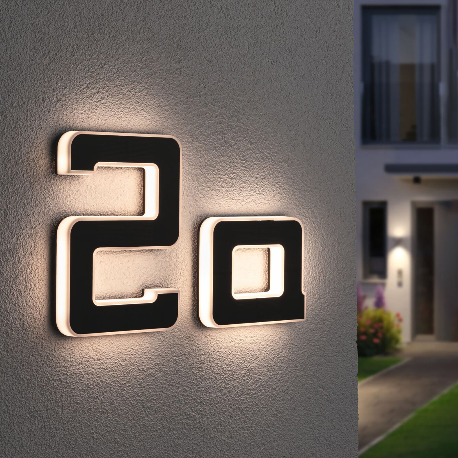 Paulmann LED-solcell bokstav A