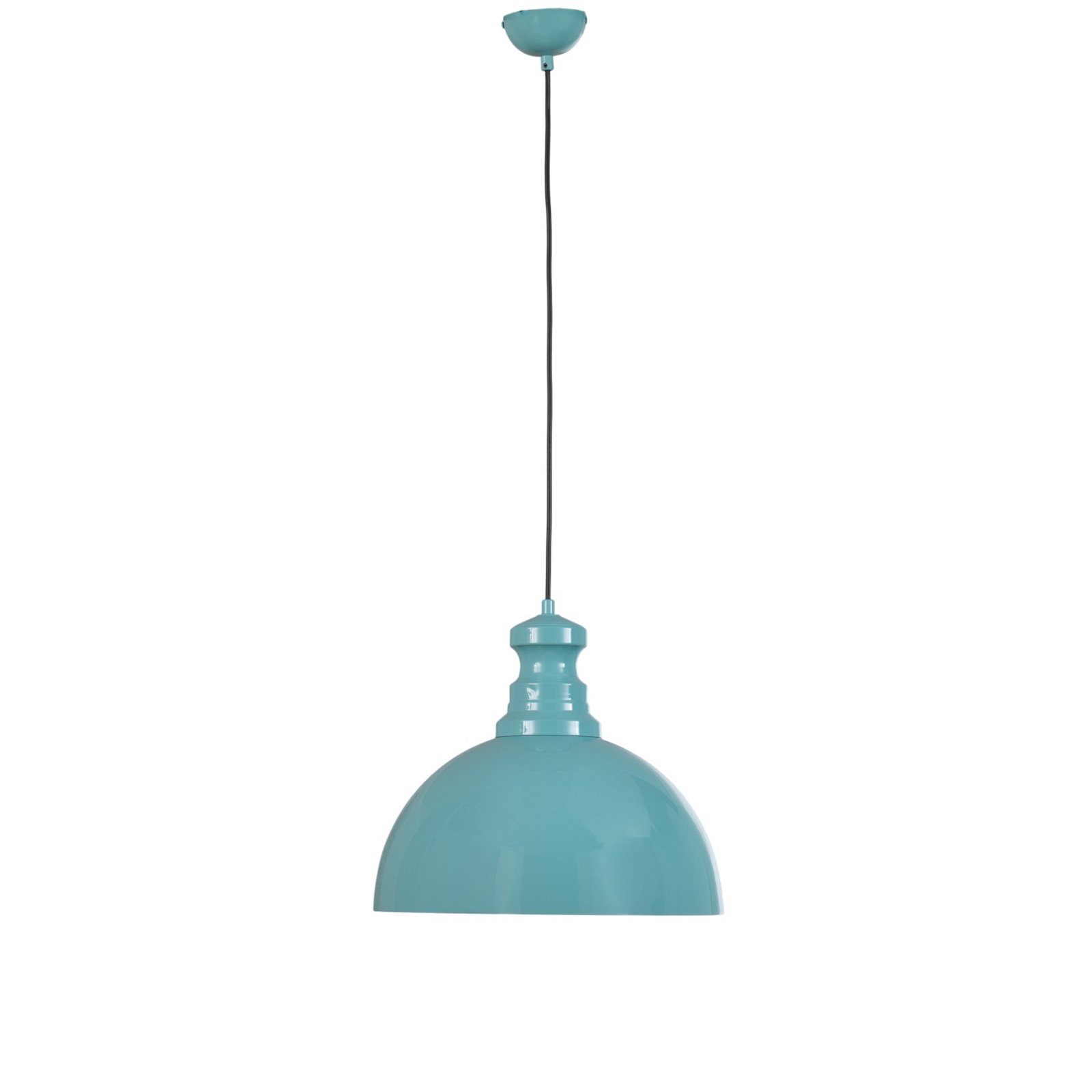 Pendellampe Kure, turkis, metall, Ø 40 cm E27 Pendellampe Kure, turkis, metall, Ø 40 cm E27