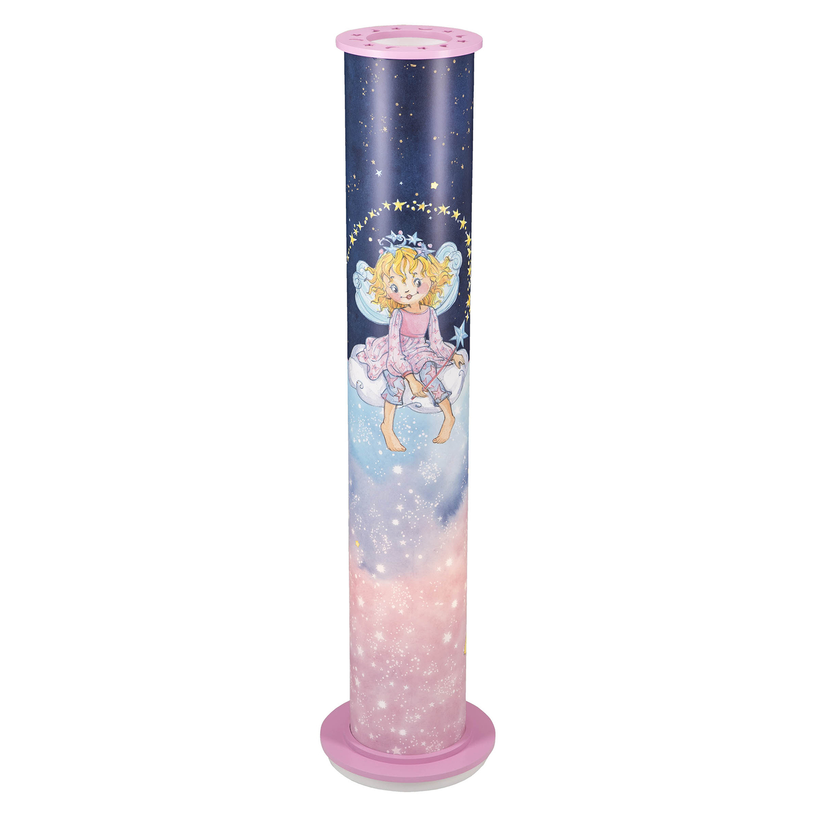 Elobra Gulvlampe Prinsesse Lillifee, stjerner - st?lampe Barnerom - tre, plast
