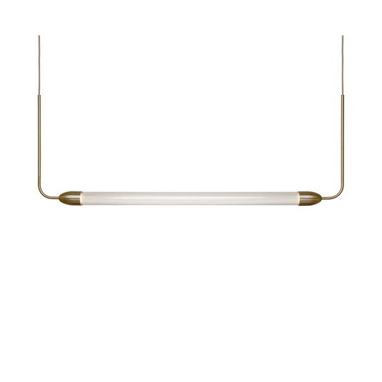 LEMON SQUEEZE LINEAR Lámpara colgante, latón 138 cm GU10 - UMAGE