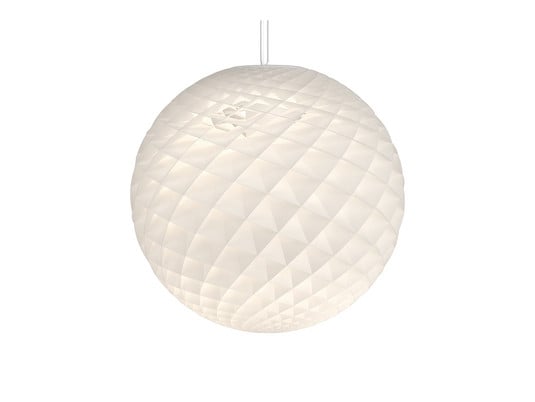 Patera 600 LED-pendellampa, vit, Ø 45 cm - Louis Poulsen