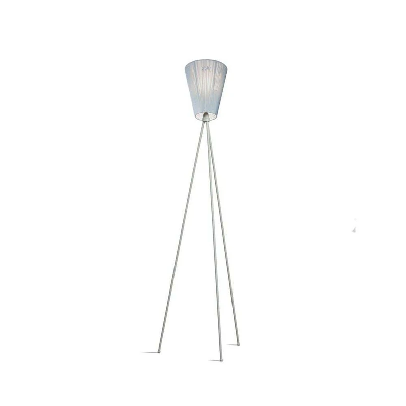 Northern - Oslo Wood Stehleuchte Light Grey/Hellblau