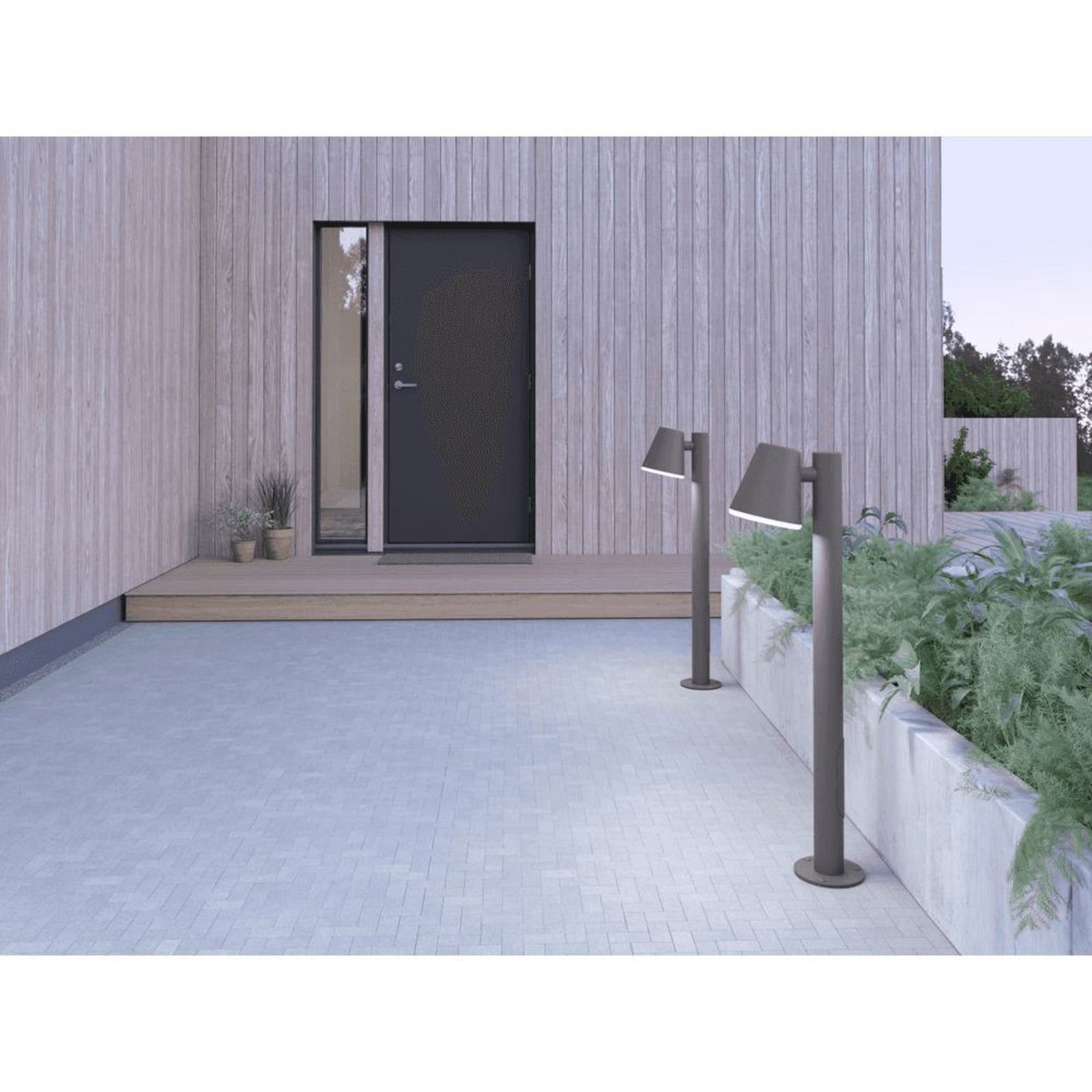 Mist Havelampe H102,9 Graphite Belid - Terrasse - Metal