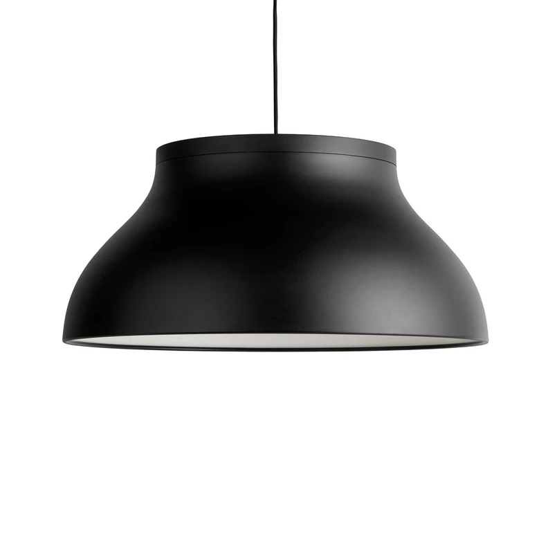 HAY – PC Pendelleuchte L Soft Black alu