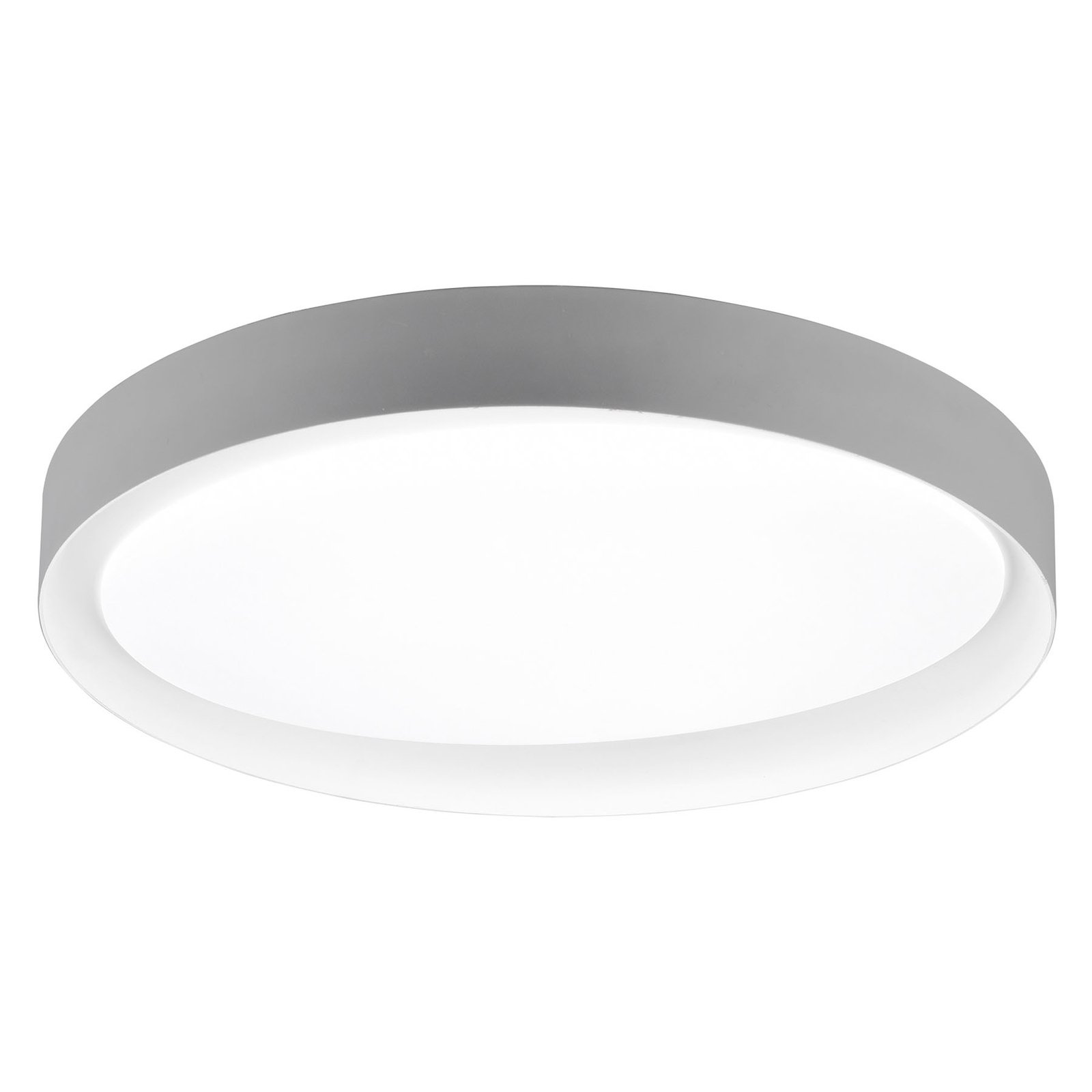 Zeta tunable white LED ceiling light, grey/white