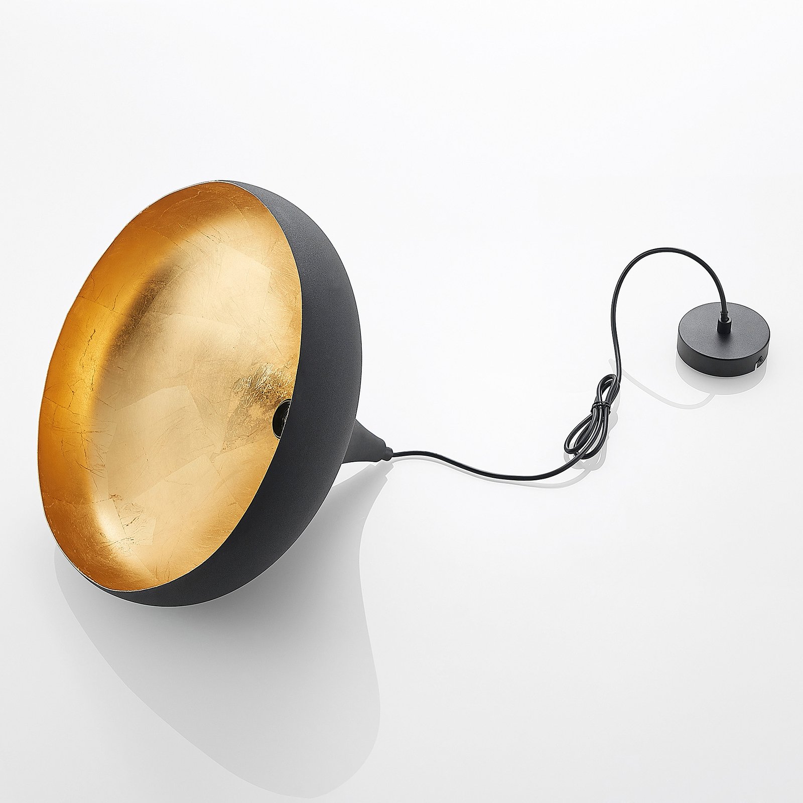 Lunus Pendelleuchte Black/Gold - Arcchio