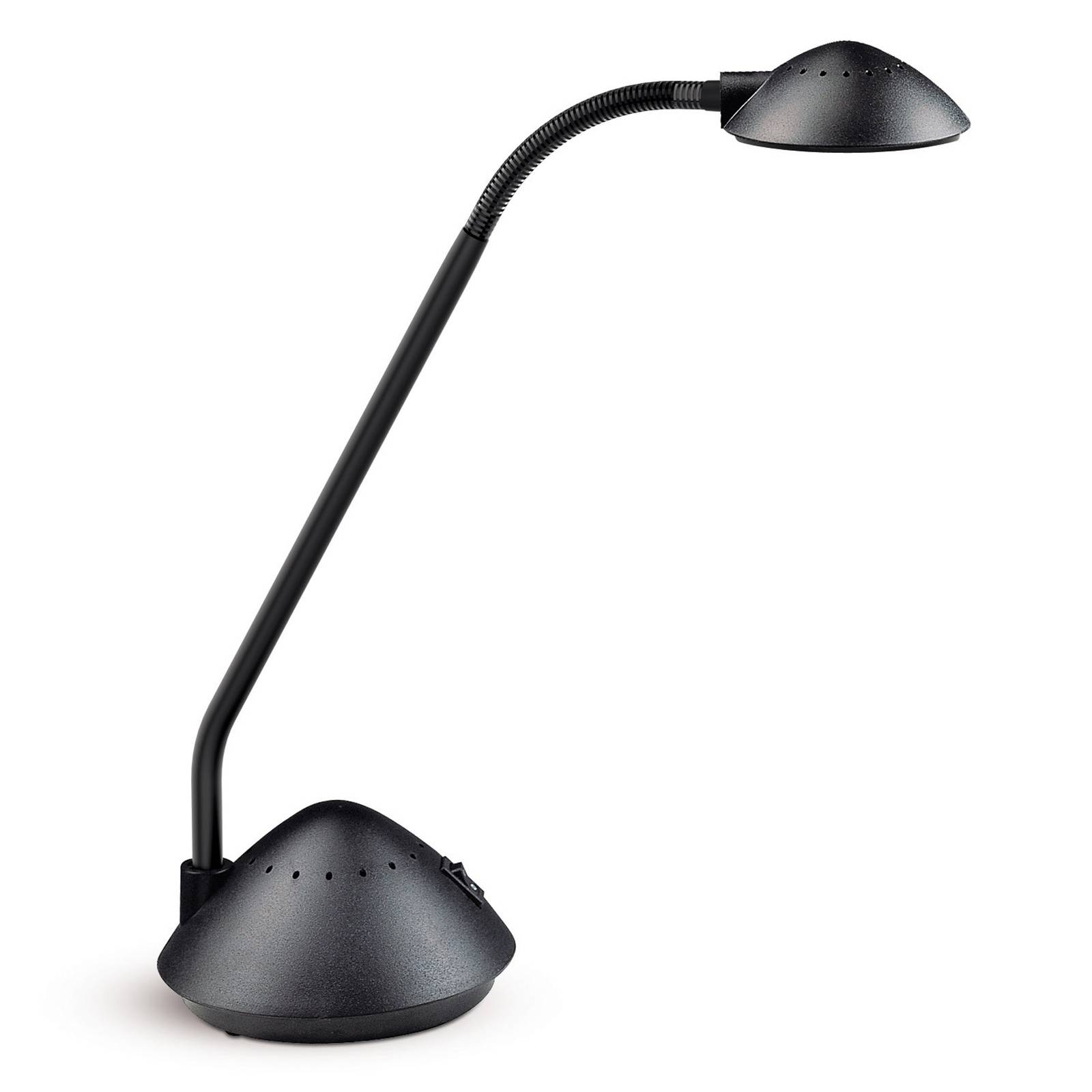 LED asztali lámpa MAULarc flexarm fekete