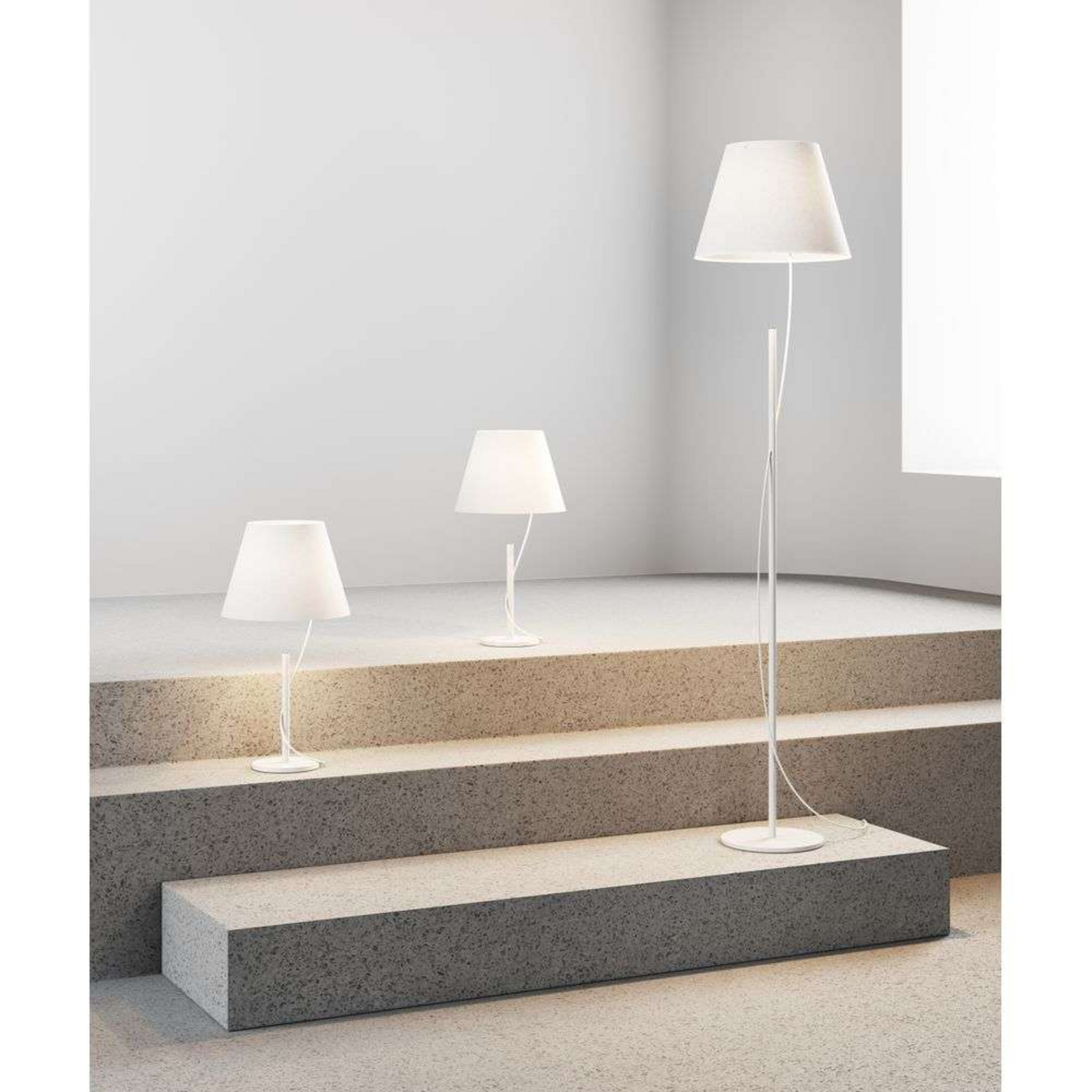 Hover Lampadar White - Lodes