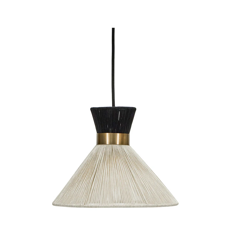 House Doctor - Cord Pendant Black