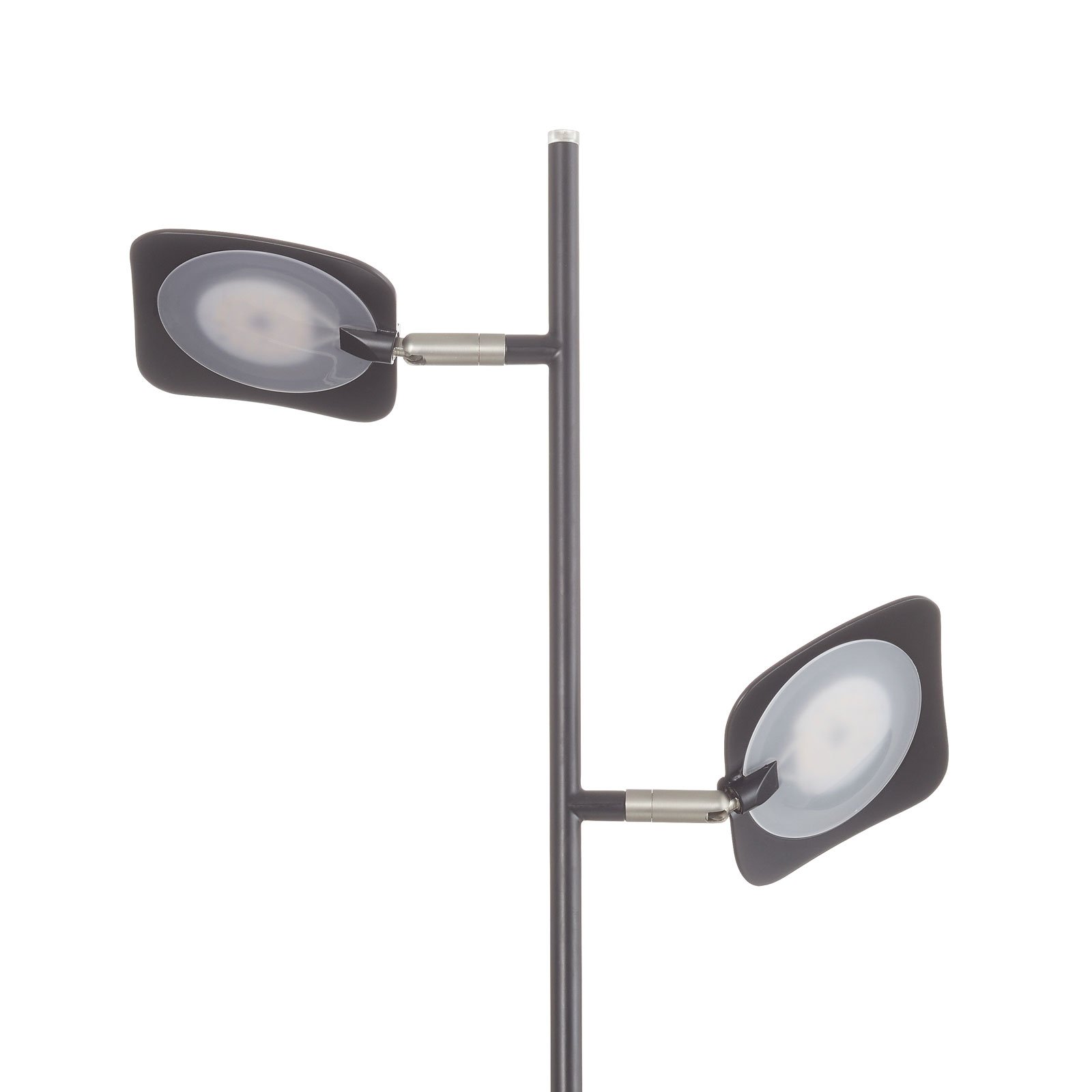 LED-gulvlampe Raggio, to lamper