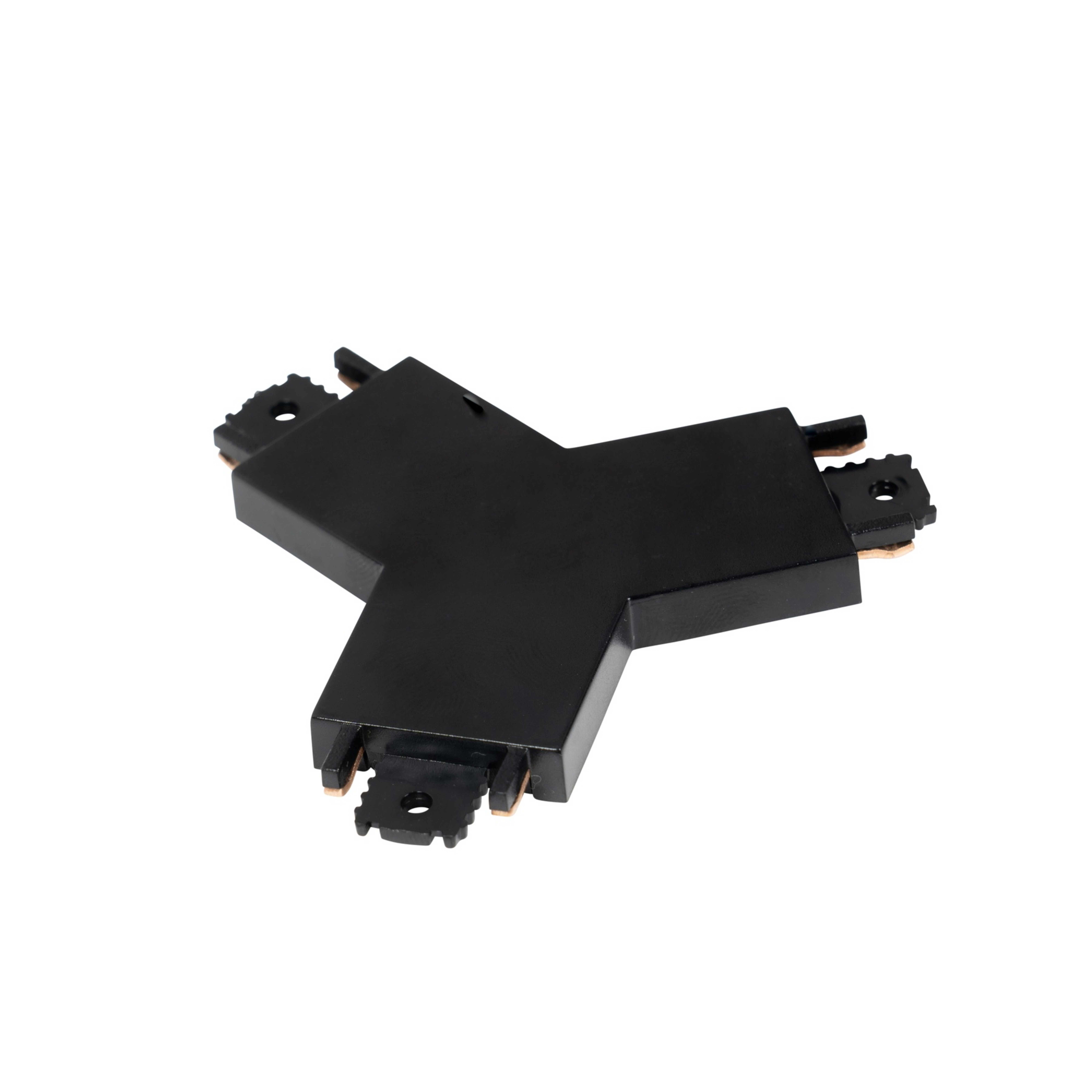 Lindby Y-kobling Lumaro, svart, 7,85 cm, plast