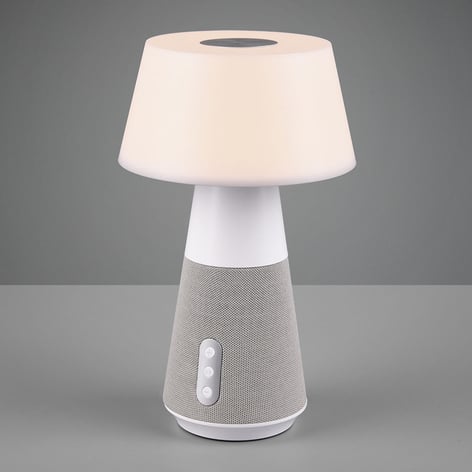 Dj Led Table Lamp With Speaker Lights, Small Battery Operated Table Lamps Uk