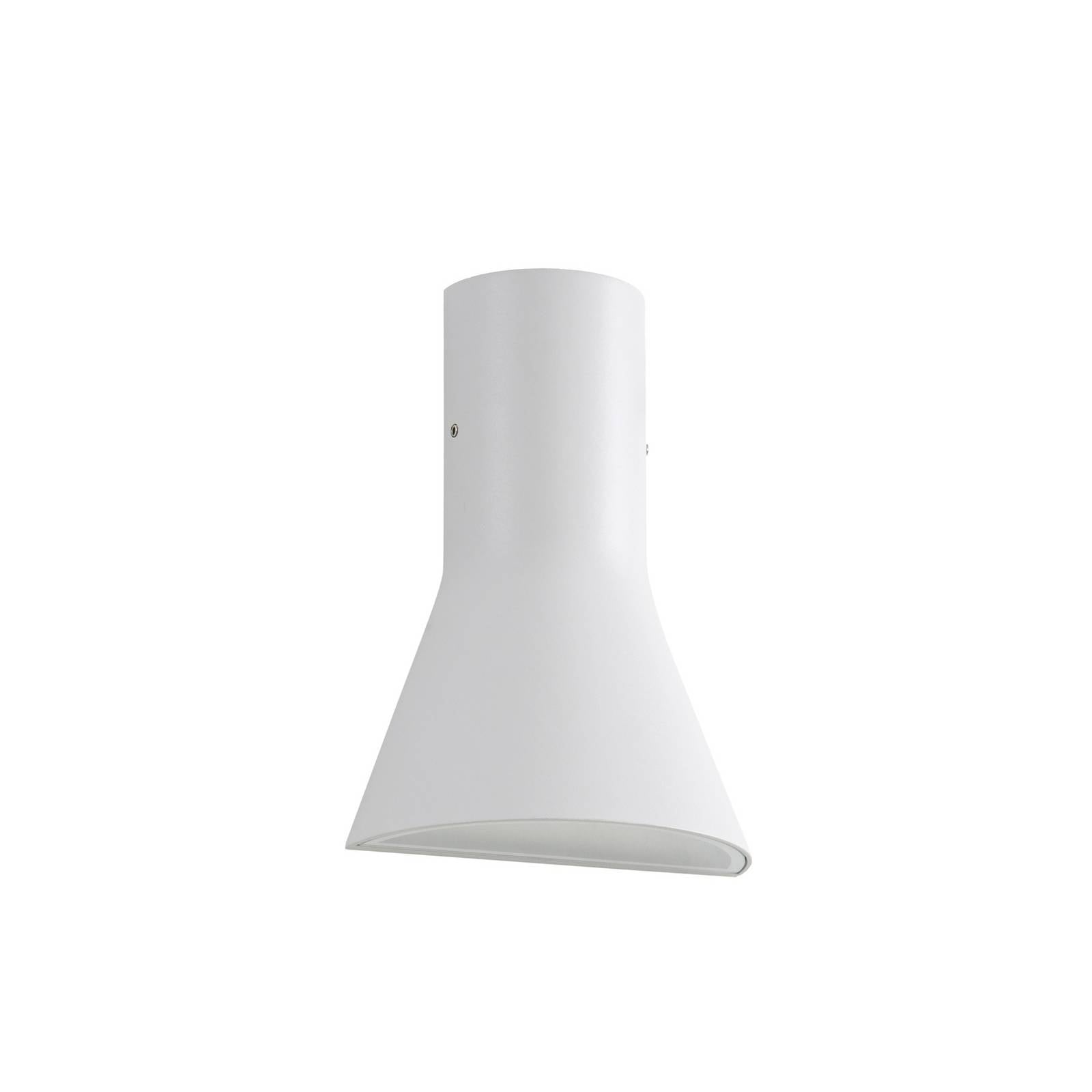 Lucande LED-Außenwandlampe Zephy, Up/Down hellgrau IP54 CCT