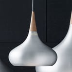 FRITZ HANSEN Orient P1 pendulum aluminium/oak Ø 22.5 cm