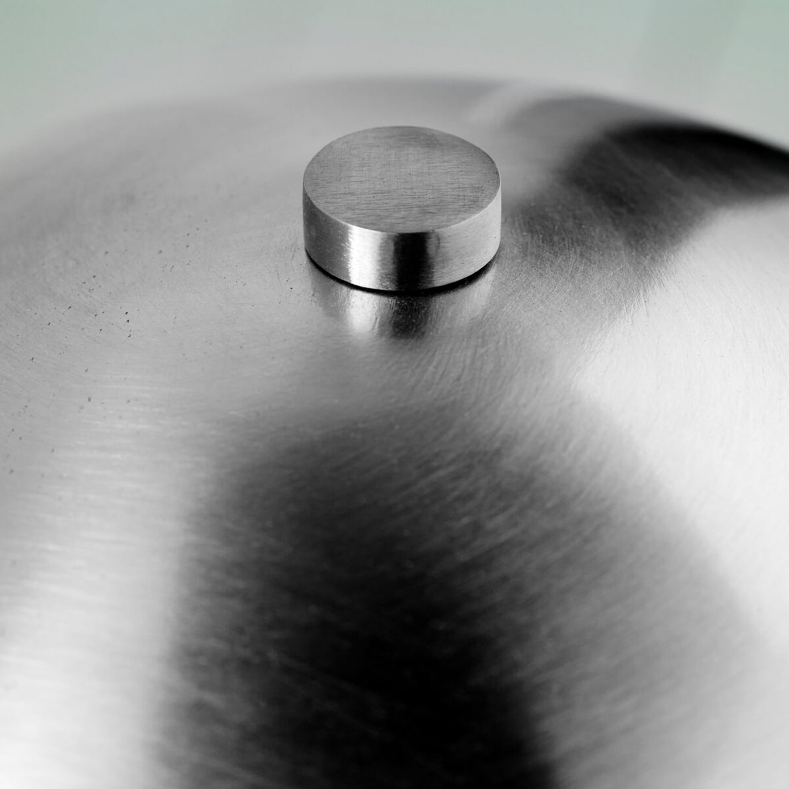 Lampada da tavolo HDRoomie, argento spazzolato, metallo - House Doctor