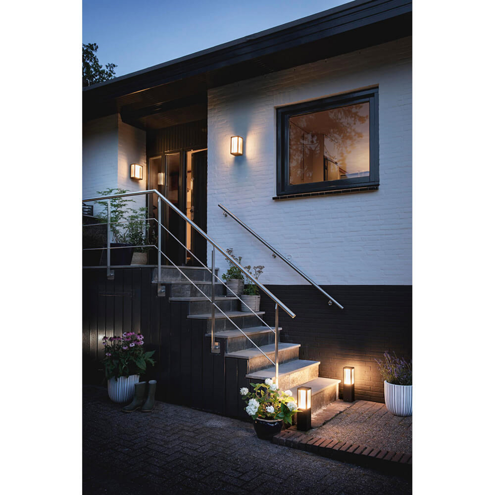 Impress Hue 230V Lampadare Exterior Extension Low White/Color Amb. - Philips Hue