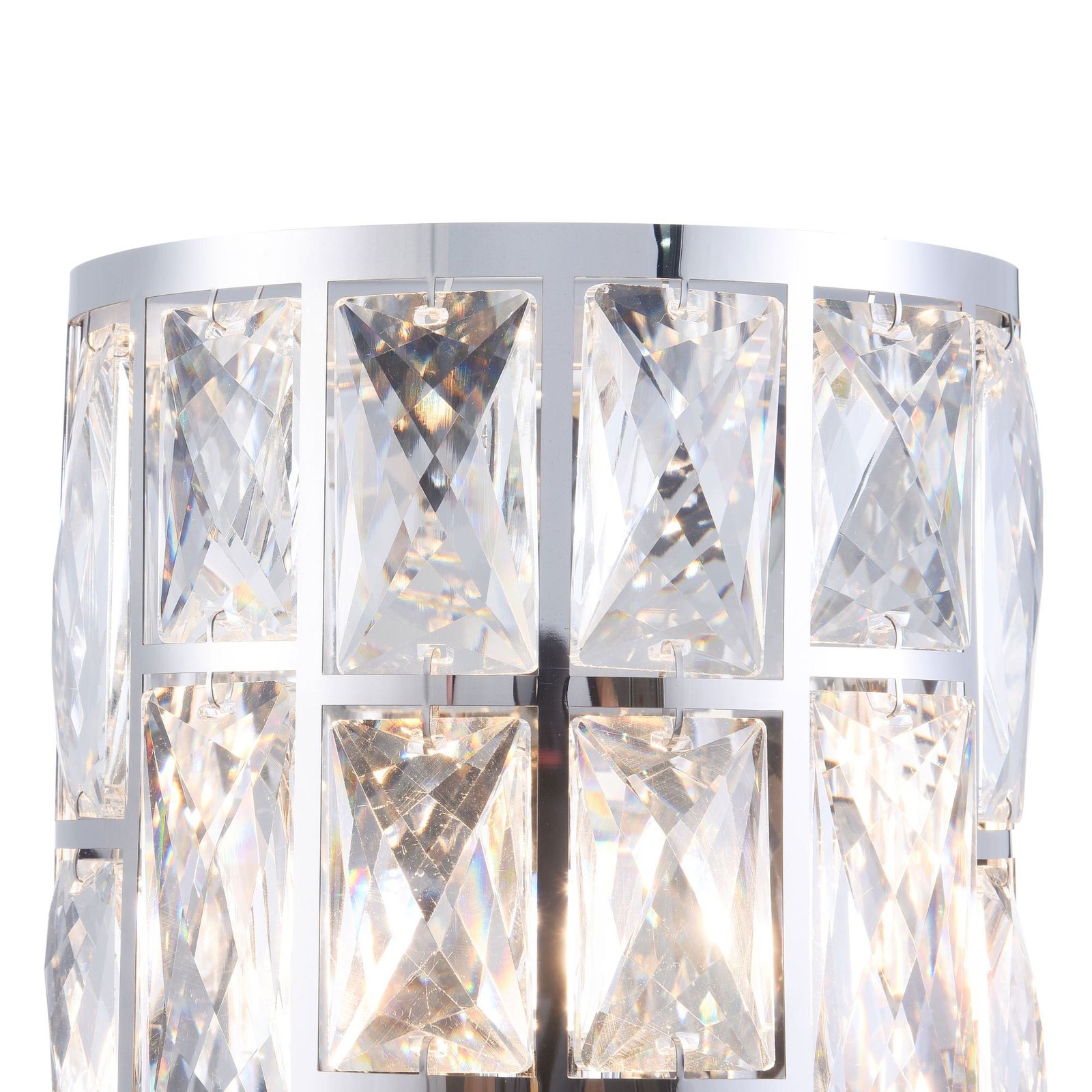 Стенно осветление Gelid с кристални стъкла