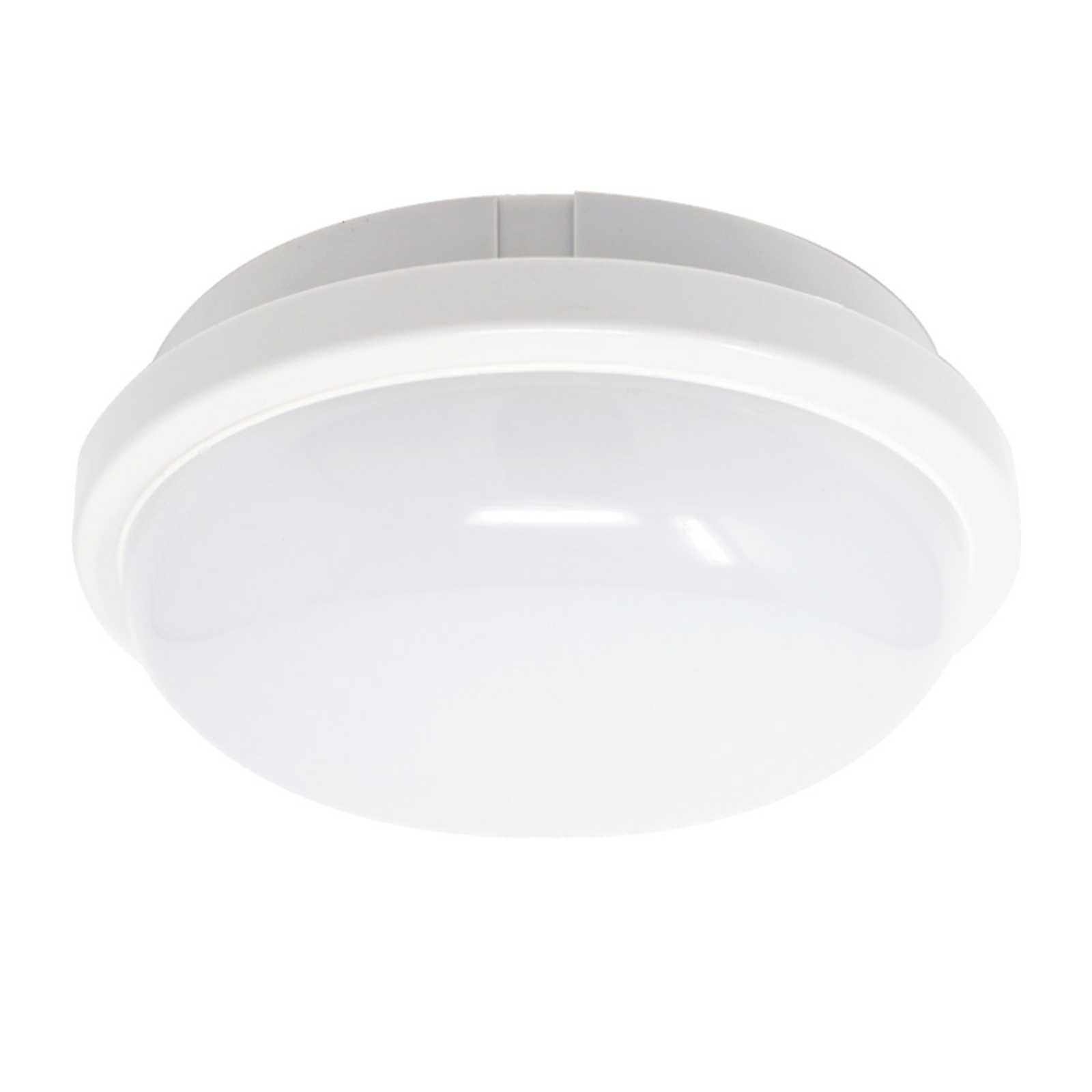 BIOleDEX Wado LED ceiling light round for 12 V/24 V DC, plastic, 10 W, energy efficiency: A+, H: 6.2 cm