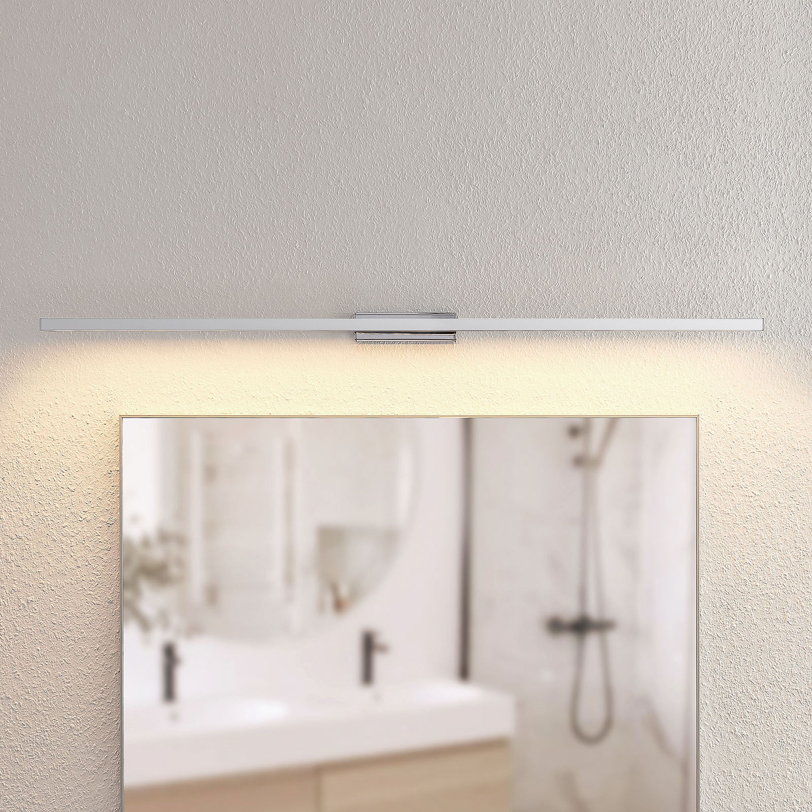 Vooruitzicht Afslachten Speeltoestellen Lindby Jukka LED spiegellamp badkamer 120 cm | Lampen24.be