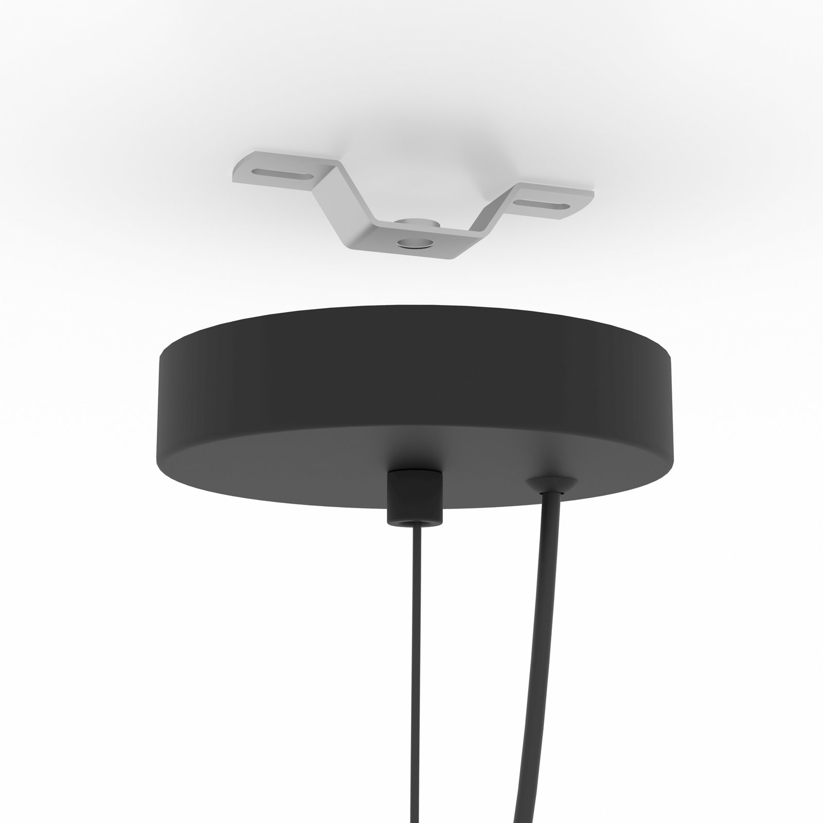 EGLO Camasca suspension, à une lampe, noire