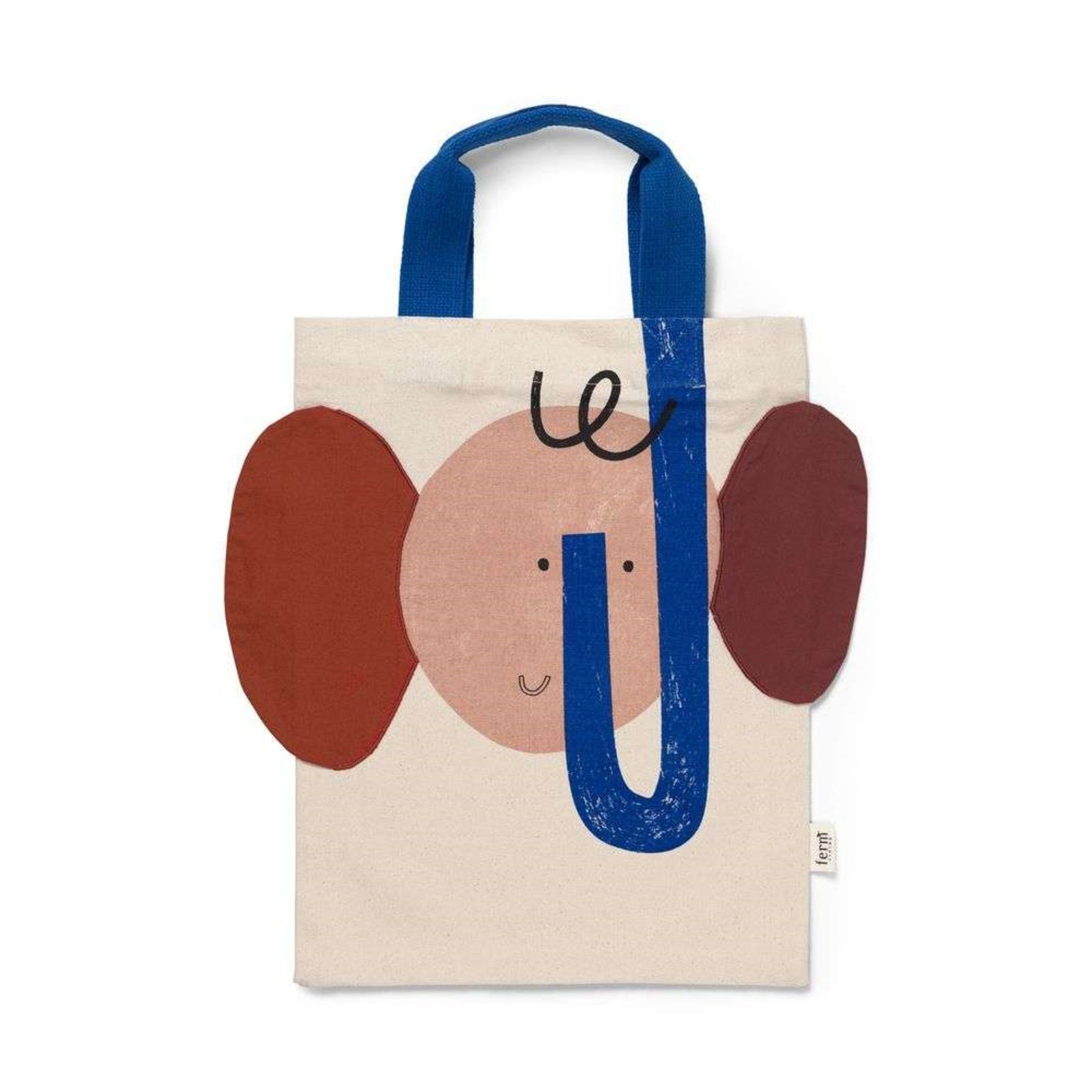 Elephant Totebag Off-White - ferm LIVING