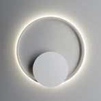 Fabbian Olympic LED wall light 3000K Ø60cm white