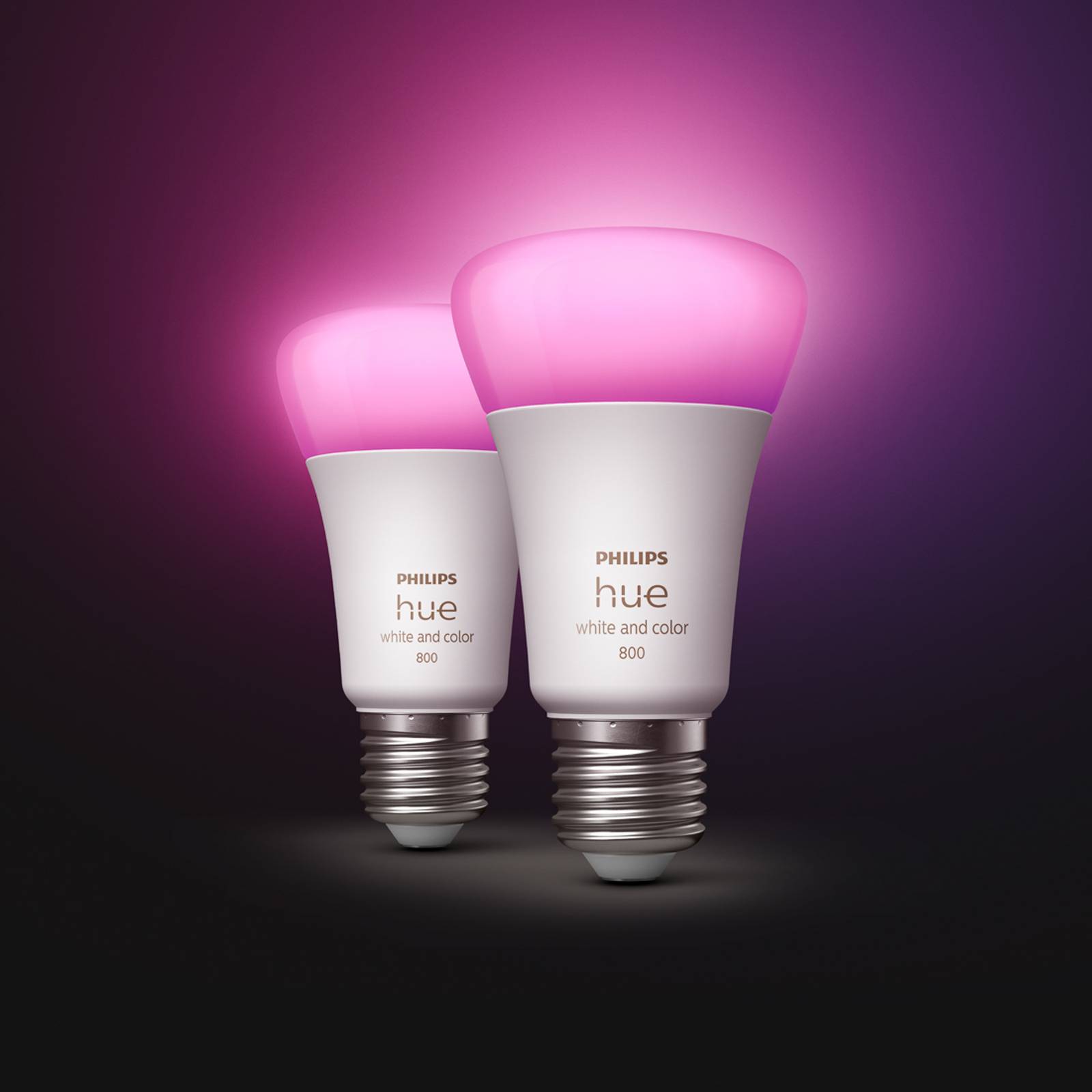 Philips Hue White&Color Ambiance 6,5W E27 2-pack