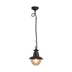Lindby riippuvalaisin Eddie, ruoste, metalli, IP44, E27