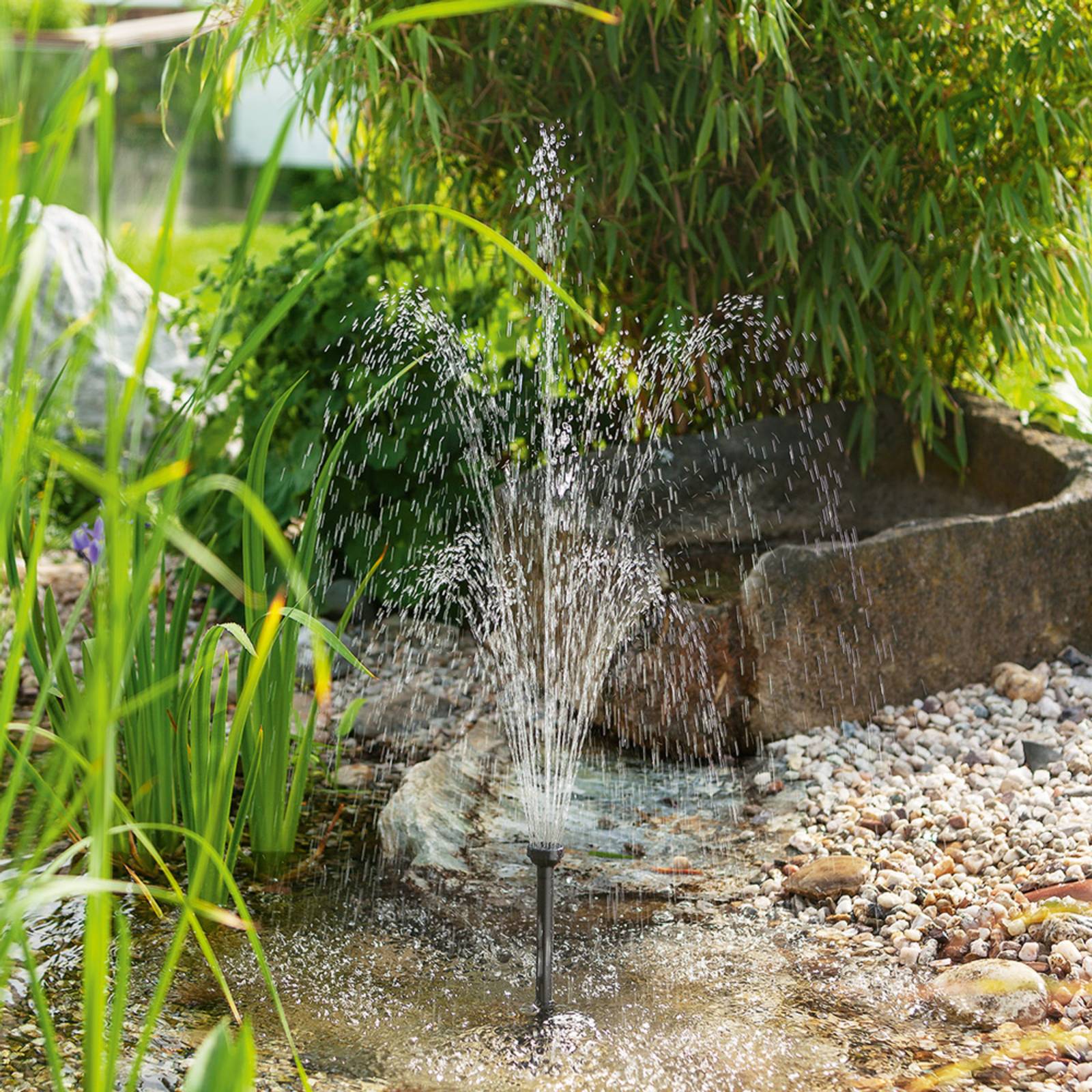 Esotec Durable Solar pump system Water Splash 10/610 - Black