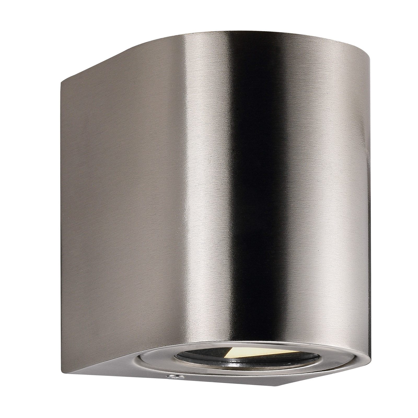 Canto 2 LED outdoor wall light, stainless steel