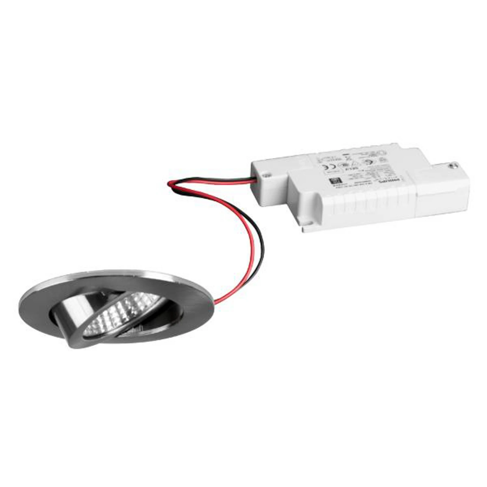 BRUMBERG BB03 encastré RC driver angulaire nickel