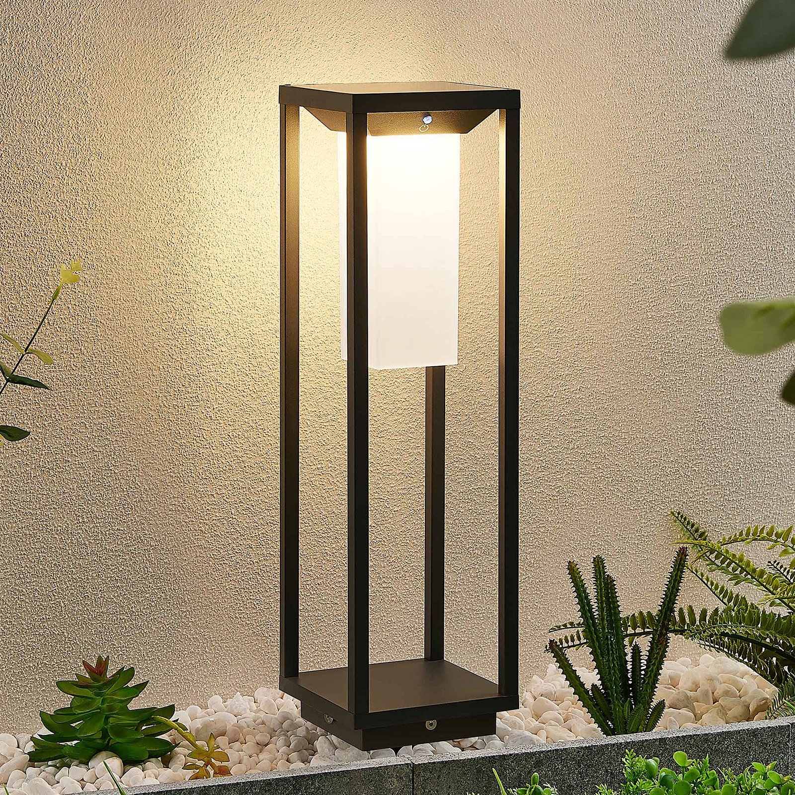 Eliel Lámpara solar IP54 Graphite - Lucande