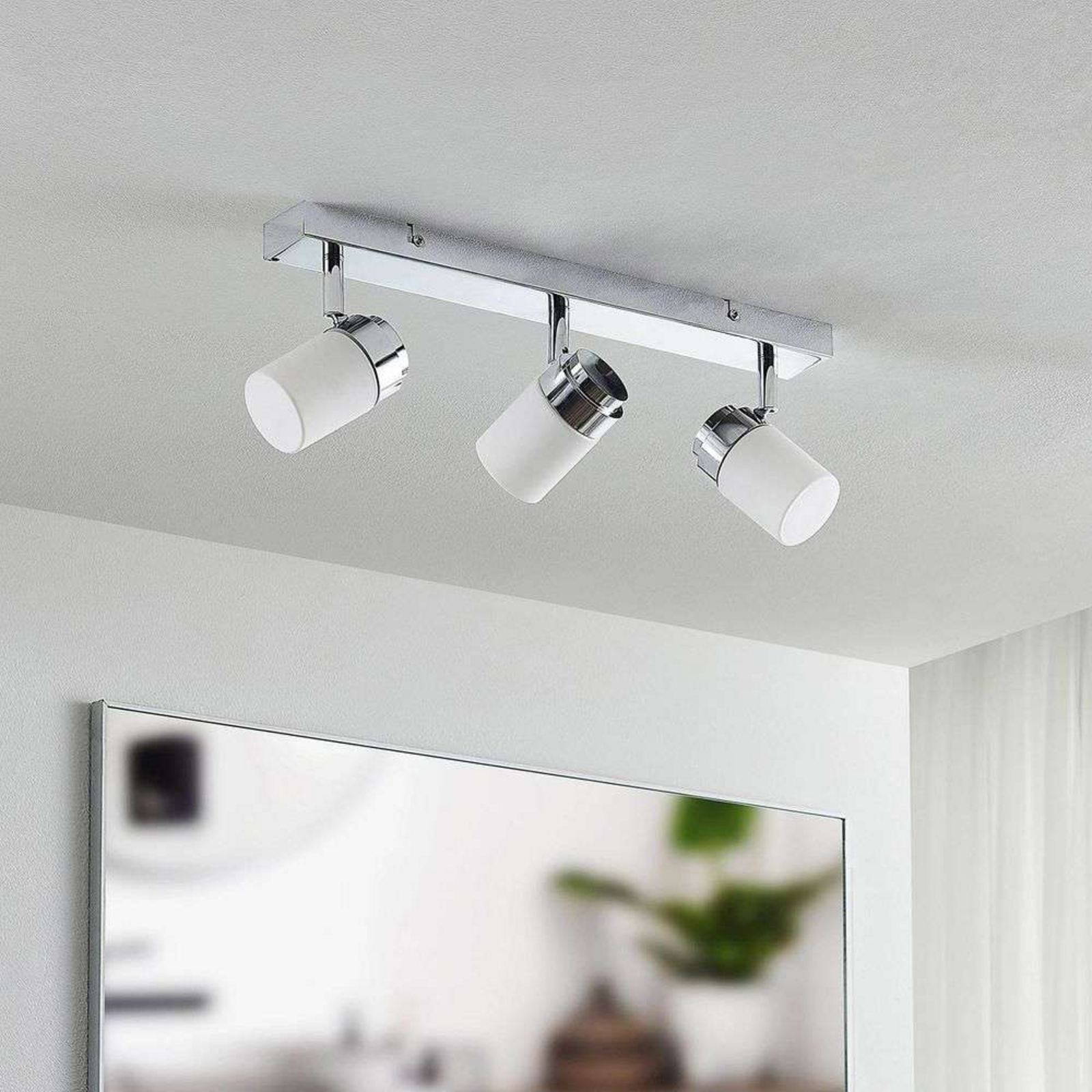 Alimari Deckenleuchte Chrome - Lindby