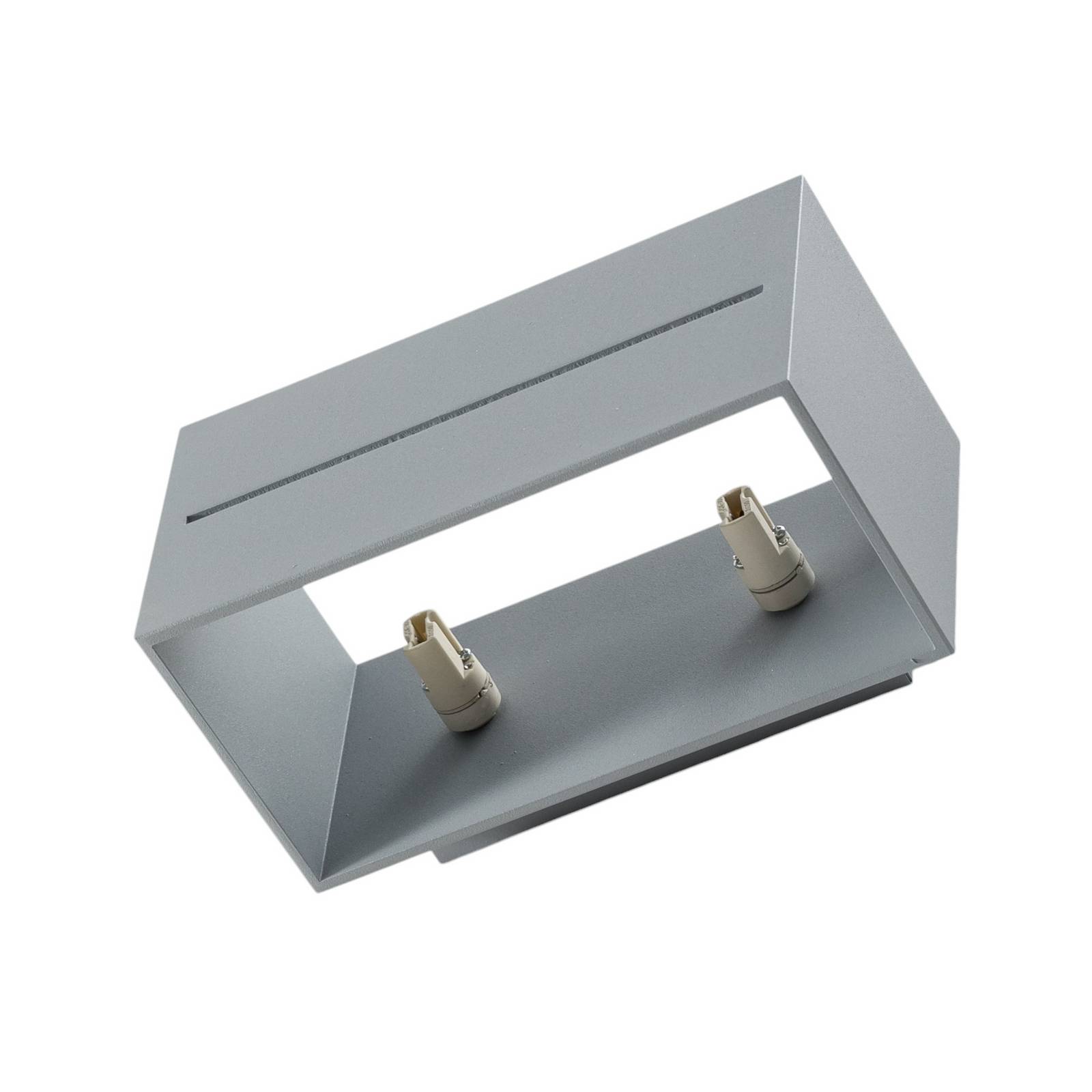 Euluna Aceline kinkiet, downlight i uplight szary