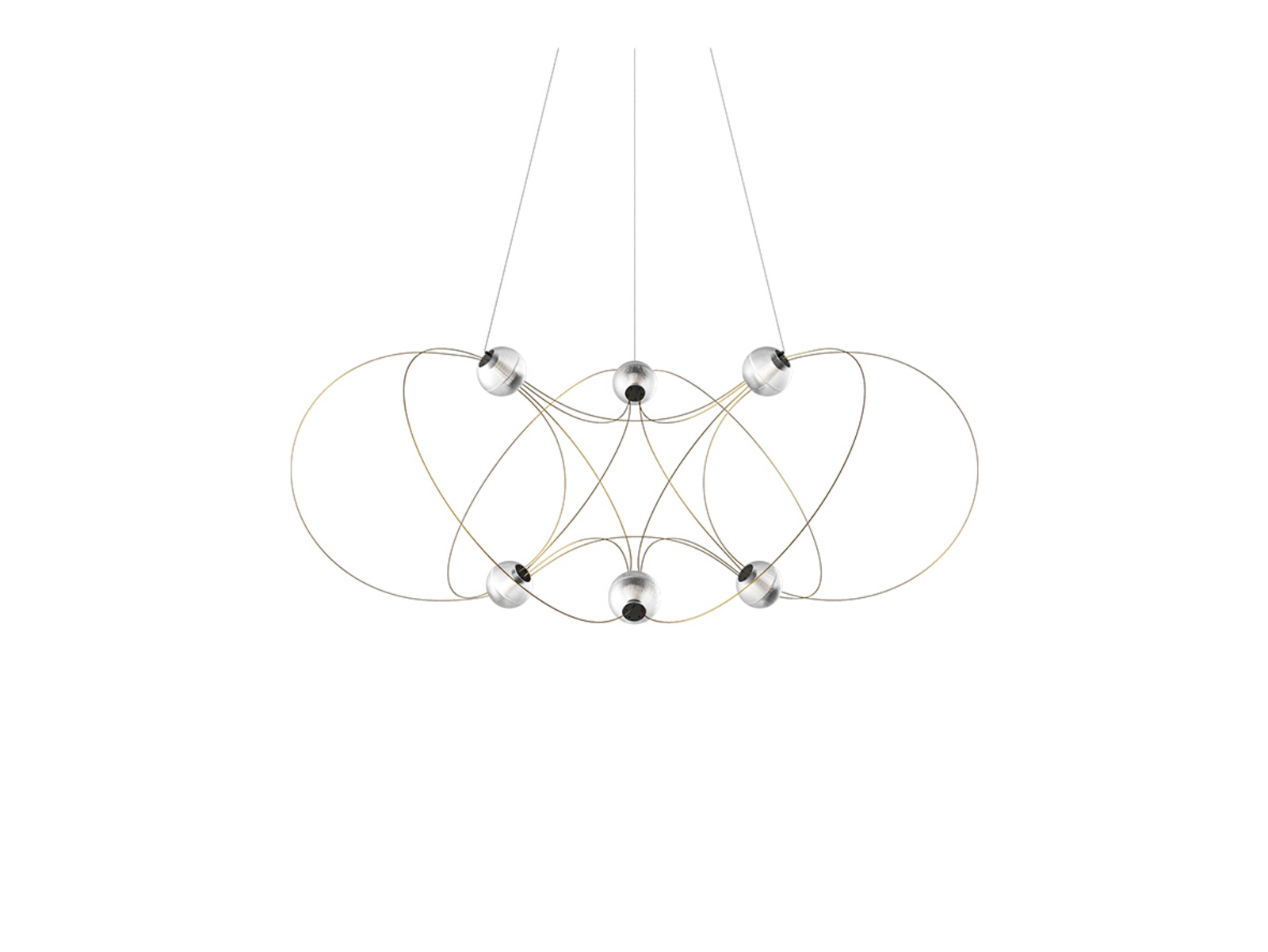 Munari 6 Pendant Gold - DCW