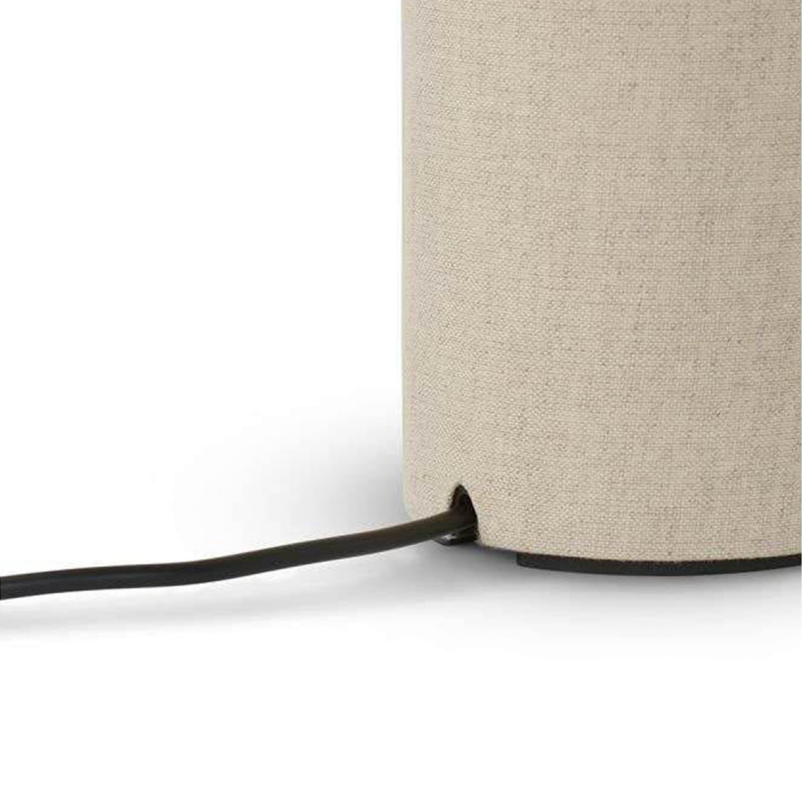 Margin Portable bordlampe i beige lærred – New Works
