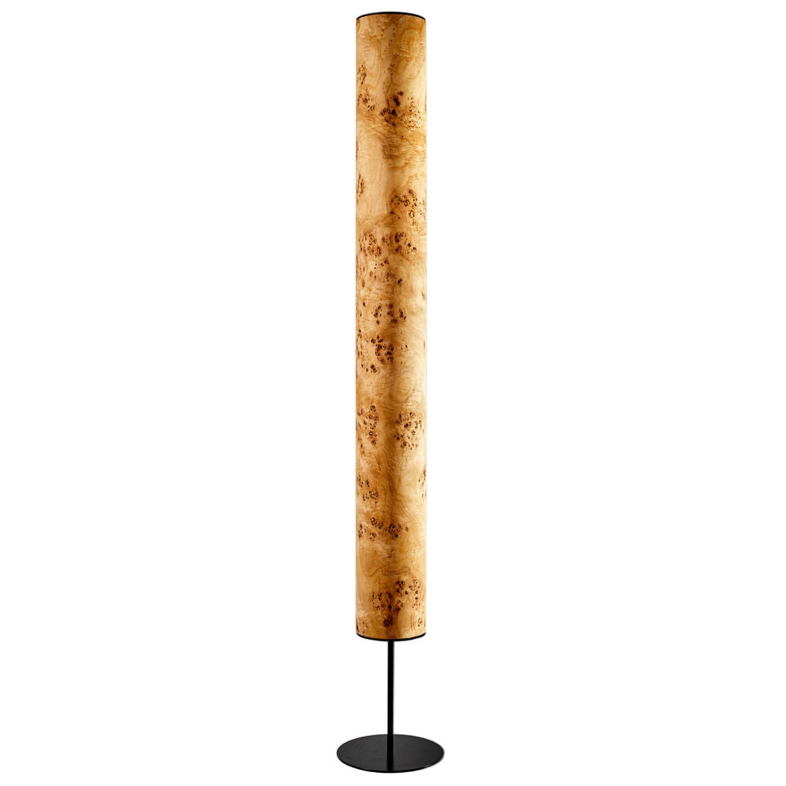 LeuchtNatur Arbor LED-Stehleuchte, Holzschirm