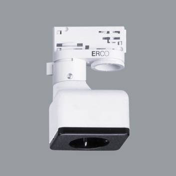 ERCO 3-Phasen-Adapter mit Schuko-Dose