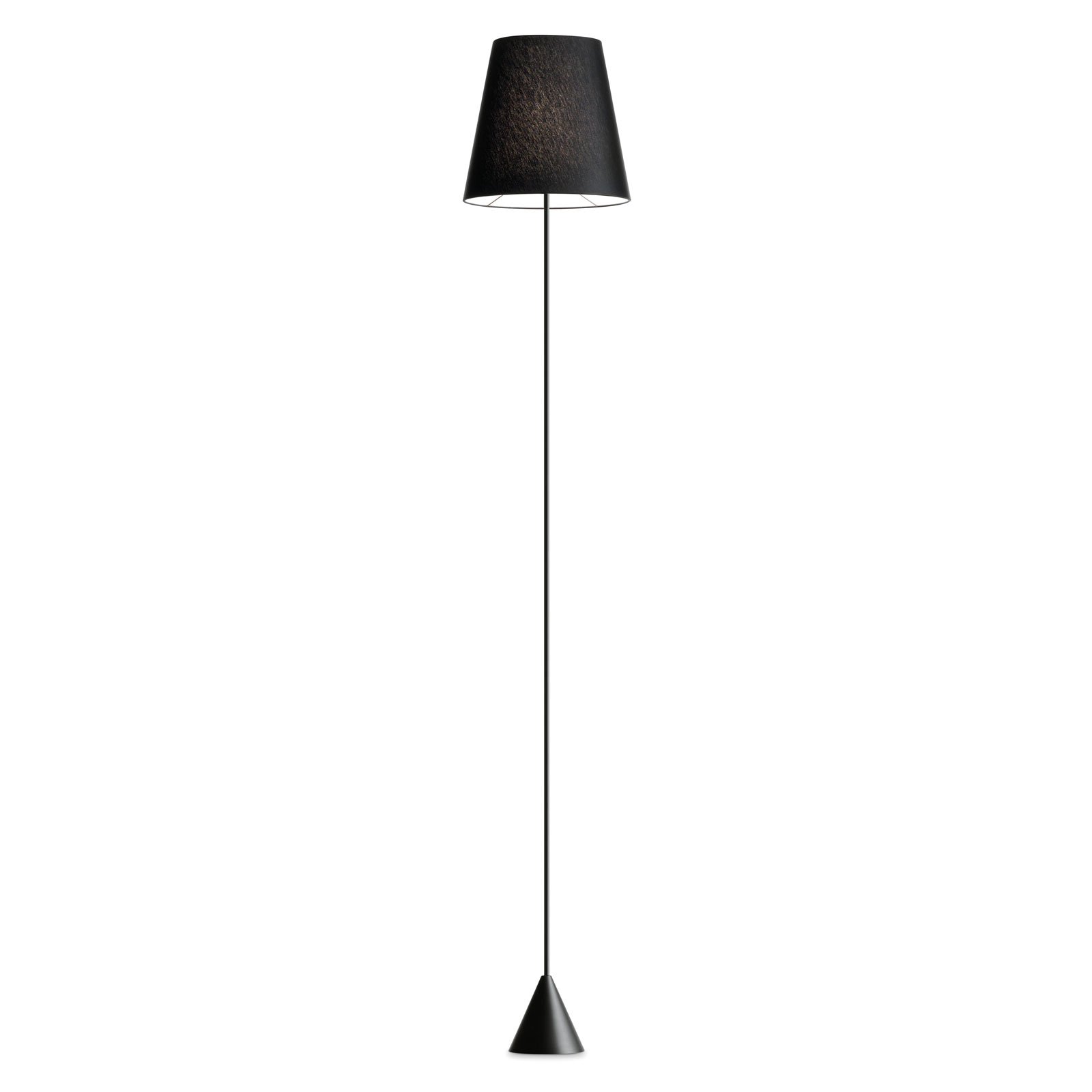 Modo Luce Lucilla lampă de podea Ø 30cm negru