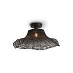 GOOD & MOJO Ibiza ceiling lamp Ø 50cm black