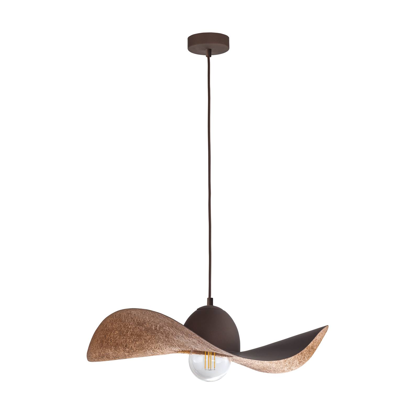 Euluna Pendant Light - Living / Dining Room - Hanging Light - dimmable - Copper